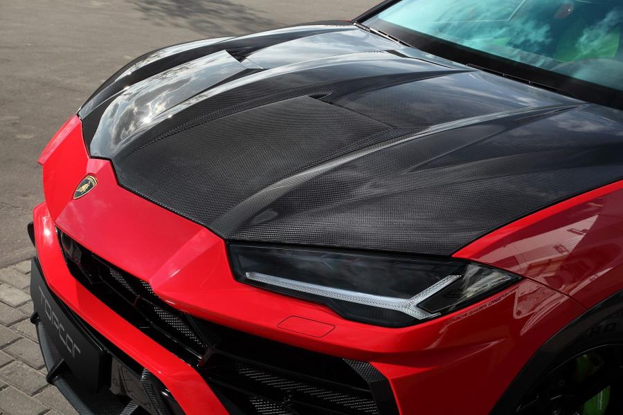 Детали экстерьера Lamborghini Urus Rosso Mars by TopCar 2019 года  (фото 14 из 15)